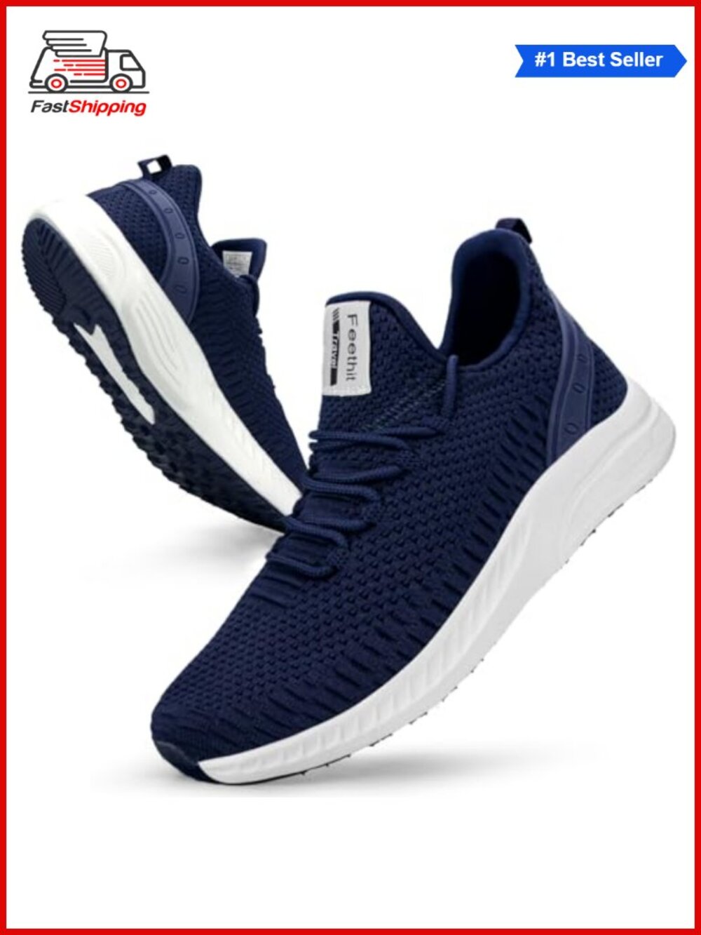 ✨ Womens Slip On Running Walking Sneakers Athletic Gym Tennis Shoes